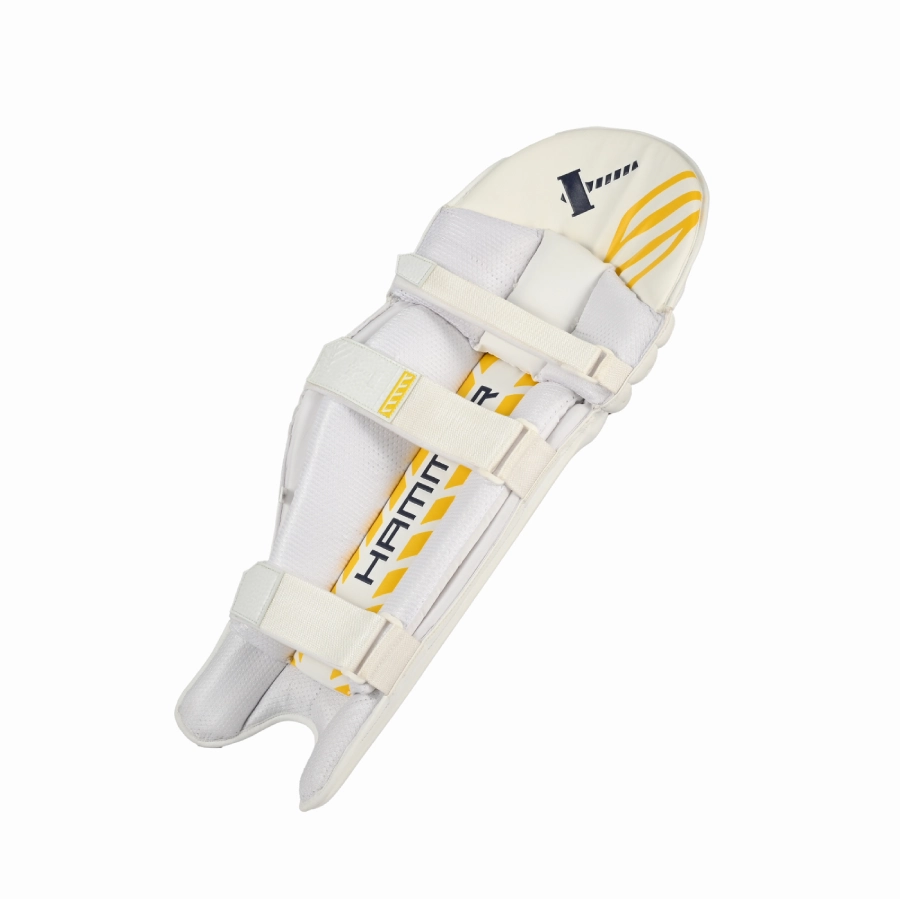 Hammer Vapor Yellow Batting Pad closeup
