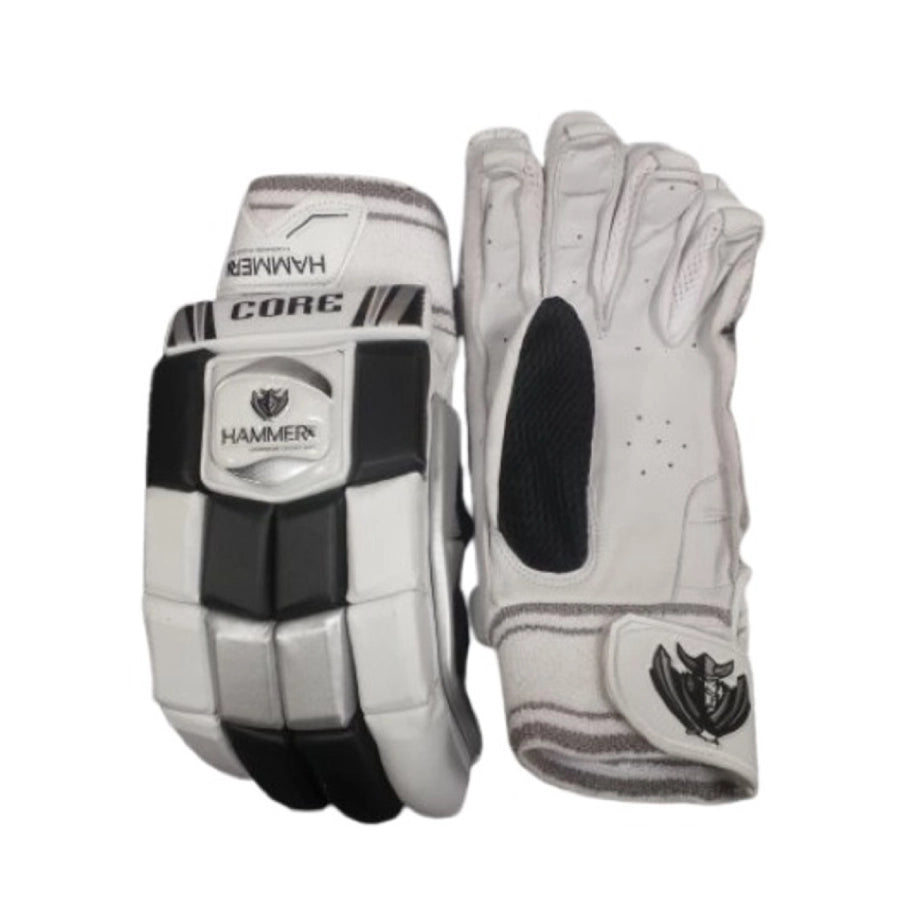 hammer white and black gloves