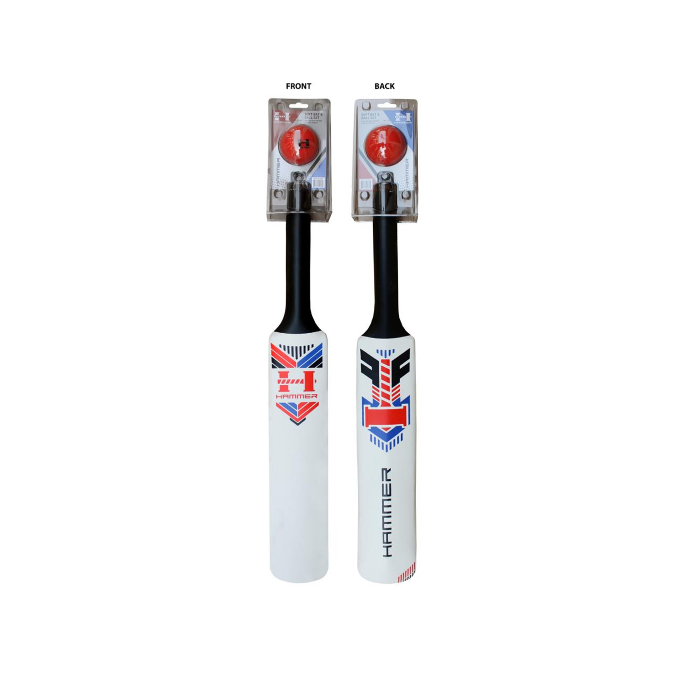 Hammer Soft Plastic Cricket Bat Set