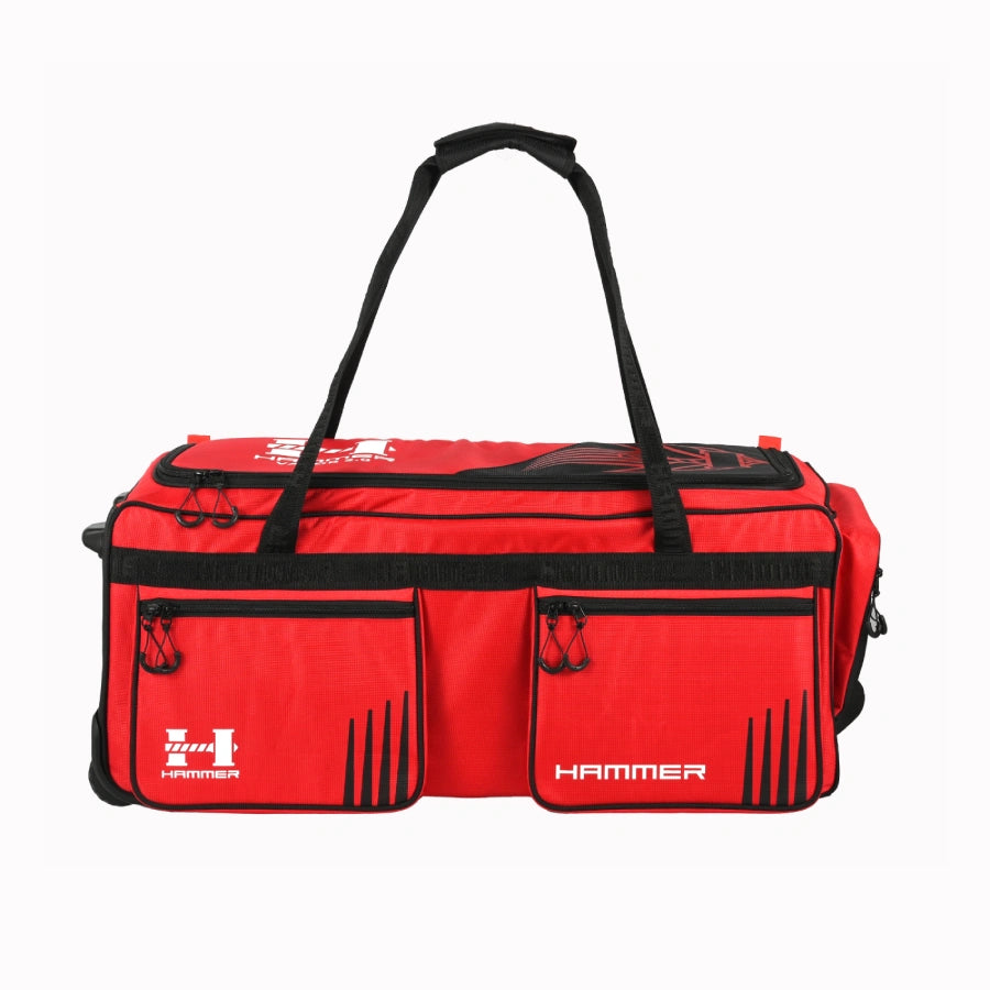 red hammer cricket kitbag